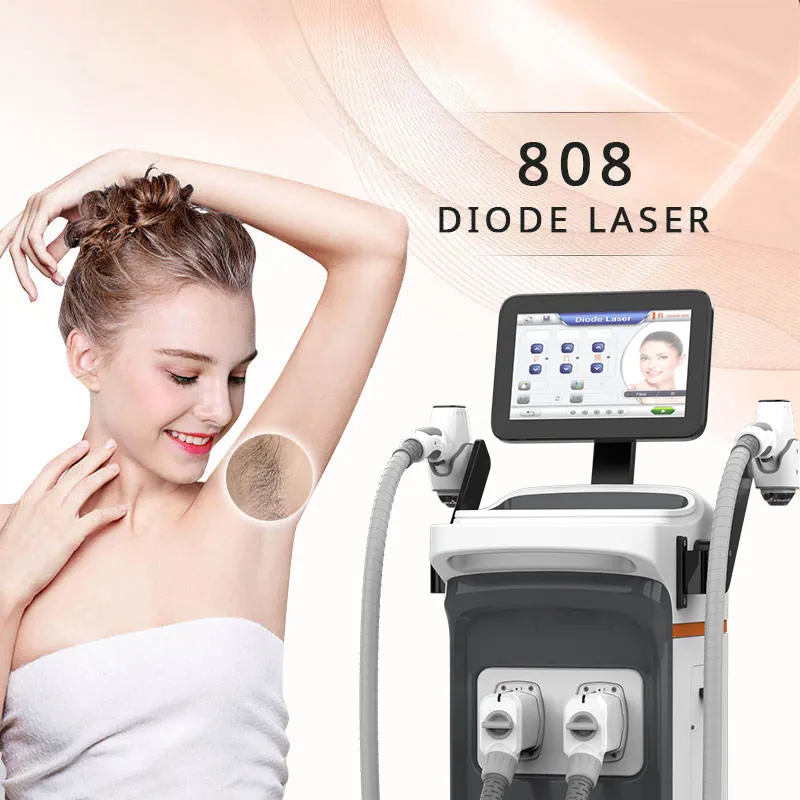 Nubway newest Professional Ice Laser Hair Removal 755 808 1064 diode laser hair removal machine