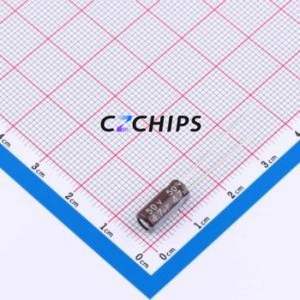 Condensador Electrolítico de Aluminio de Orificio Pasante DHG050M475C110S1AA, Orificio Pasante, D5xL11mm 4.7uF 20% 50V 100mA-100kHz - Product Image 1