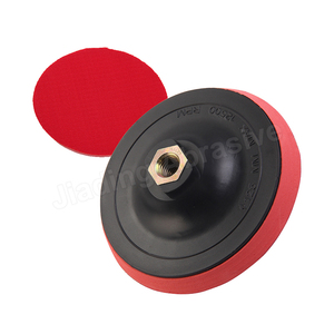 Plaque de support en mousse de 125 mm (5 pouces) avec <span class=keywords><strong>fixation</strong></span> auto-agrippante, idéale pour le polissage du granit, de la pierre, du béton et du marbre - Product Image 2