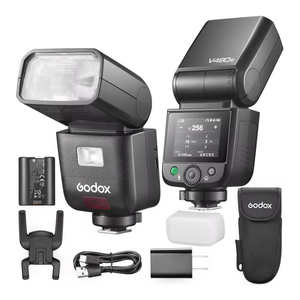 Flash Godox V480 TTL Speedlite pour appareil photo, compatible Canon, <span class=keywords><strong>Sony</strong></span>, Nikon, Fujifilm, Olympus - Product Image 1