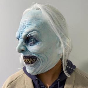 <span class=keywords><strong>Maschera</strong></span> Demoniaca Spaventosa <span class=keywords><strong>con</strong></span> Capelli Bianchi a Prezzo di Fabbrica, Accessorio per Costume <span class=keywords><strong>Horror</strong></span> per Adulti, Halloween, Cosplay e Feste in <span class=keywords><strong>Maschera</strong></span> - Product Image 6