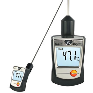 Termómetro de Inserción Digital Original y Auténtico Alemán Testo 905-T1, Termómetro de Penetración con Sonda Larga - Product Image 5