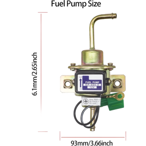 Pompe à essence EP5000 EP-500-0 12V universelle basse pression gaz Diesel pompe à carburant électrique 1/4 tubes 3-5 69200 - Product Image 5