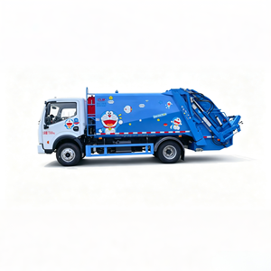 Camion Compacteur de Déchets 4x2 4000L – Véhicule de Collecte des Ordures – Vente Directe Usine – Moteur Composant Clé - Product Image 1