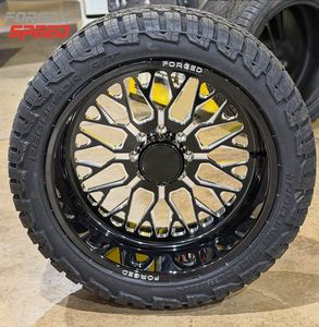 Rines Forjados para Camioneta Forgedx LBTY17 22x12 24x12 24x14 26x16 28x16 con Tapas Centrales Flotantes Personalizadas Todoterreno 8x170 8x180 8x6.5 6x5.5 - Product Image 2