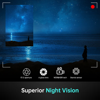 Caméra embarquée DVR haute définition 4K Auto Sight Blackbox Starvis 2 Enregistrement de voiture Vision nocturne avancée double Caméra embarquée 4k