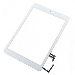 Touch Screen con Cavo Flessibile per Pulsante Home, iPad Air / A1474 A1475 A1476 / iPad 5 2017 A1822 A1823 - Bianco - Product Image 1