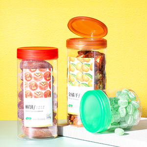 400ml 500ml 600ml 700ml 800ml 900ml <span class=keywords><strong>1000ml</strong></span> xi lanh rõ ràng nhựa <span class=keywords><strong>Jar</strong></span> container với lật đầu cho thực phẩm lưu trữ Pet kẹo <span class=keywords><strong>Jar</strong></span> - Product Image 3