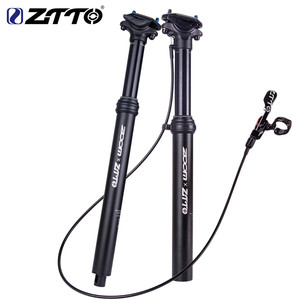 ZTTO 100mm viaje MTB cuentagotas suspensión tija <span class=keywords><strong>de</strong></span> sillín enrutamiento interno Cable externo palanca remota 30,9 31,6 - Product Image 2