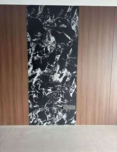 Diseño de Revestimiento Dorado, Material Plástico de PVC, <span class=keywords><strong>Losa</strong></span> de Mármol UV, Imitación de Mármol, Reemplazo Impermeable y Ecológico para Paredes Interiores - Product Image 3