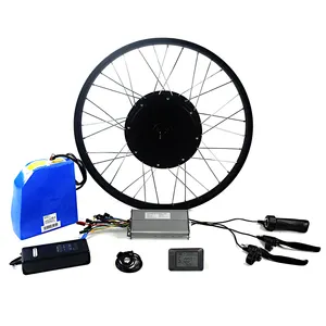 Greenpedel BLDC חזק 48v 1500w Ebike ערכת עם משובי בלימה בקר