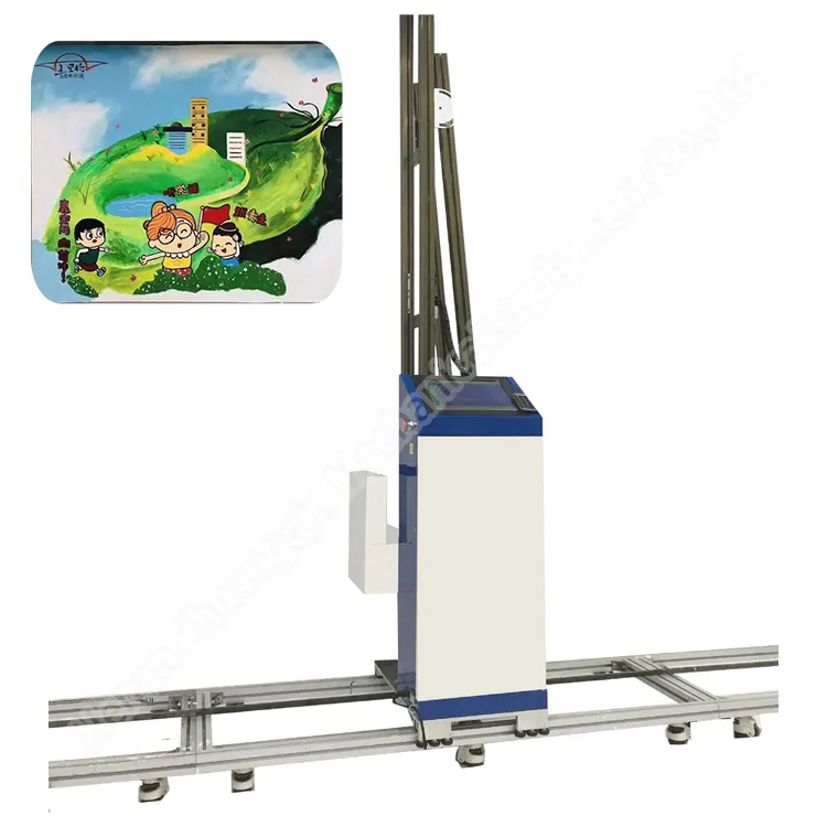 Powerful at unbeatable price paint durable 3d painting machine automatic vertical wall decor printer