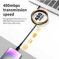 Nouveau design, câble de charge rapide magnétique USB-C vers C en nylon tressé de 1 m, PD 60W/100W, pour iOS et ordinateur