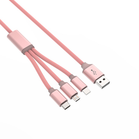 Câble de charge USB C tressé en nylon multicolore élégant, charge rapide 6A et synchronisation des données pour les professionnels