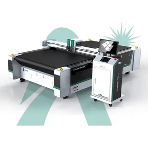 美国在线支持视频切割样品材料数控振荡刀kt板壁纸纸盒样品制造商绘图仪