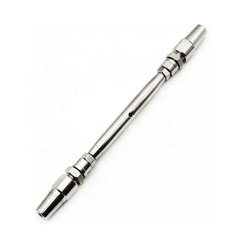 OEM Wire Rope Hardware Stainless Steel US Type Drop Pin Swage Adjustable Closed Body Turnbuckle