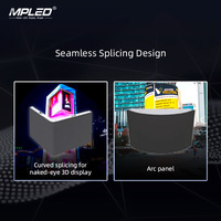 Écran publicitaire LED extérieur MPLED Conception modulaire P2.85/P4/P6.25 IP65 7000-10000 Nits 3840Hz Affichages numériques d'ascenseur