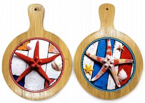 Personalized Bahamas Nassau Starfish Shells Stylish <b>Table</b> <b>Protection</b> Travel Souvenir Fengyi Custom Dolphin Coasters - Product Image 2