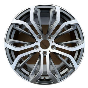 Cerchi in Lega di Alluminio Cromato Forgiato CR da 19 Pollici, 12000 Tonnellate, Senza Camera d'Aria, per Auto da <span class=keywords><strong>Corsa</strong></span> X5/X6, PCD 120MM, ET 37/30/40MM, Garanzia 5 Anni - Product Image 1