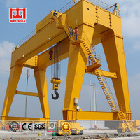 Grue portique haute technologie à portée de 15 m, type MG, à double poutre, 25 tonnes, 30 tonnes, 50 tonnes, pour utilisation extérieure