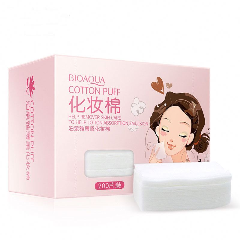 Косметические ватные тампоны для лица BIOAQUA от частного бренда, косметические ватные тампоны для красоты