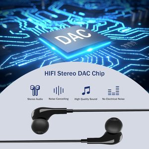หูฟังแบบมีสาย HiFi คุณภาพสูง แบบ Type-C พร้อมไมโครโฟน สำหรับคนรักเสียงเพลงและ iPhone - Product Image 4