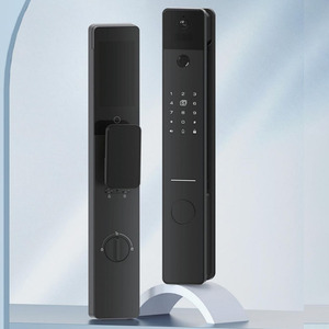Cao cấp kỹ thuật số thông minh khóa cửa <span class=keywords><strong>Wifi</strong></span> mặt vân tay mở khóa mã điện tử cho cửa gỗ An ninh nhà đám mây lưu trữ dữ liệu - Product Image 1