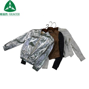Cappotto Invernale Casual Unisex di Alta Qualità in Pelle Usata del Marchio Gracer di Prima Classe da Dubai - Product Image 2