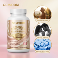 Capsules de probiotiques vaginaux Lactobacillus OEM/ODM pour une flore intestinale saine, équilibre du pH et soutien de la flore intime féminine