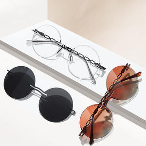 2024 nuevo estilo imán sin montura polarizado Clip gafas <span class=keywords><strong>de</strong></span> <span class=keywords><strong>sol</strong></span> <span class=keywords><strong>para</strong></span> mujeres UV400 gafas <span class=keywords><strong>de</strong></span> <span class=keywords><strong>sol</strong></span> <span class=keywords><strong>con</strong></span> <span class=keywords><strong>lentes</strong></span> ópticas Tac MARCO <span class=keywords><strong>DE</strong></span> Metal <span class=keywords><strong>de</strong></span> moda - Product Image 2