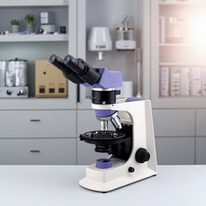 กล้องสองตา40x-400x โพลาไรซ์กล้องจุลทรรศน์ขนาดกะทัดรัด APM-230B ในห้องปฏิบัติการ - Product Image 4