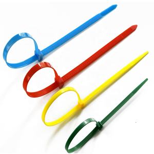 ربطة عنق بلاستيكية ذاتية القفل, 2.5X100 100 الملونة حزمة مصغرة من البلاستيك ربطة عنق ذاتية القفل النايلون أسود أحمر أصفر أخضر أزرق برتقالي - Product Image 4