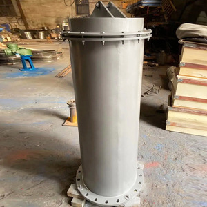 Válvula de Cierre de Agua de Operación Manual con Conexión de Brida y Manguito de Acero Inoxidable - Product Image 3