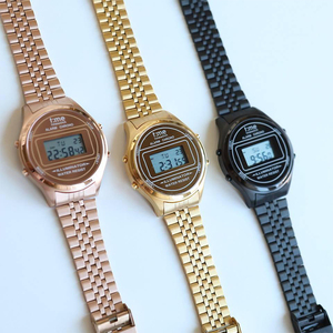 Nhật Bản Hợp Kim Kỹ Thuật Số Thời Trang Nam Xem PVD Mạ Tùy Chỉnh Thương Hiệu Logo Casioelectronic Đồng Hồ Phong Cách - Product Image 6