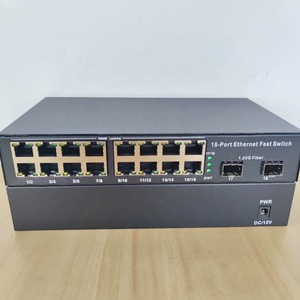 4 Poeポート付きOEMハイパワー2F4E POEネットワークスイッチ4 Rj45 2 SFPメディアコンバータ - Product Image 4