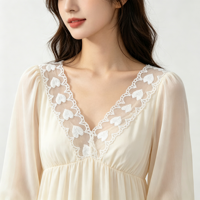 Dentelle en tulle brodée en forme de cœur de 6 cm, dentelle en maille blanche abricot pour robe d'enfant, chouchous pour cheveux, accessoires de couture pour vêtements