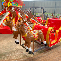 Manège Autoportant « Joyeux Noël » pour Parc d'Attractions Commercial