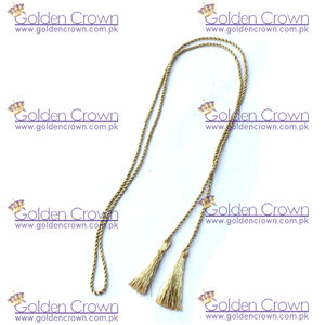 สายโลหะบางพร้อมพู่3.5สายพู่โลหะสีทอง - Product Image 2