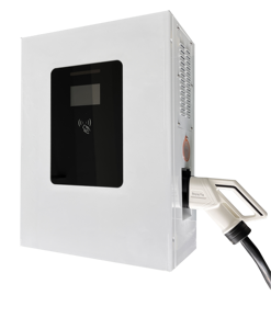 Cargador <span class=keywords><strong>de</strong></span> Pared para Vehículos Eléctricos <span class=keywords><strong>de</strong></span> 20kW 30kW 40kW, Impermeable IP54, Estación <span class=keywords><strong>de</strong></span> Carga Rápida Compacta con Interfaz CCS1/CCS2/GBT - Product Image 1