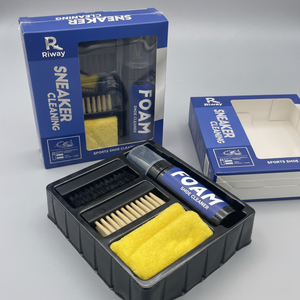 Boîte d'entretien pour chaussures avec logo personnalisé, vente en gros, kit de nettoyage de baskets premium pour élimination profonde des taches, essentiels écologiques pour l'élimination des taches - Product Image 1