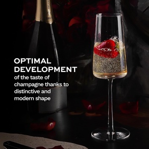 Offre Spéciale – Verre à Flûte en Cristal Sans Plomb, Réutilisable et Fait Main, Idéal pour la Maison, le Bar ou comme Cadeau - Product Image 4