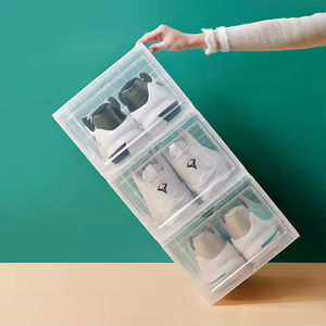 Mallette de rangement transparente pour chaussures de sport Giant Trainer Sneaker Box Retail Store Caractéristiques Plastic - Product Image 2