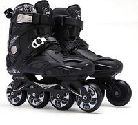 CHAQUE chaussures de patin à roulettes professionnelles à quatre roues en ligne pour adultes