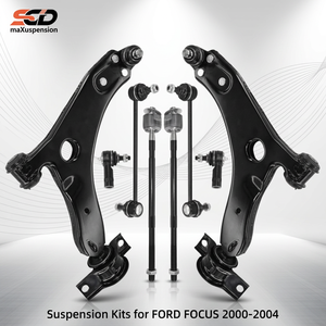 Kit Sospensioni di Fabbrica, Boccole Braccio di Controllo, Barra Stabilizzatrice, Tirante Terminale Interno ed Esterno <span class=keywords><strong>per</strong></span> <span class=keywords><strong>FORD</strong></span> <span class=keywords><strong>FOCUS</strong></span> 2000-2004 K200067 - Product Image 1
