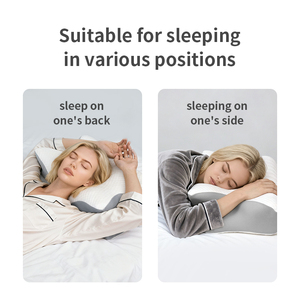 Cervical <strong>Neck</strong> <strong>Pillow</strong> <strong>for</strong> <strong>Neck</strong> <strong>Pain</strong>, Memory Foam <strong>Orthopedic</strong> <strong>Pillow</strong> with Contoured Design, <strong>Neck</strong> Support <strong>Pillows</strong> <strong>for</strong> Side - Product Image 4