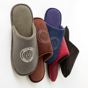 Zapatillas de casa para <span class=keywords><strong>hombre</strong></span>, zapatillas de interior de dos tonos sin cordones, zapatillas de interior cómodas con punta completa de espuma viscoelástica - Product Image 5