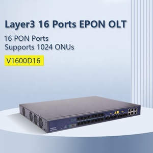 V-SOL V1600D16 4*10GE Sfp+uplink รองรับ Ipv4/ipv6 16 Pon GEpon 16 พอร์ต ไฟเบอร์ OLT - Product Image 2