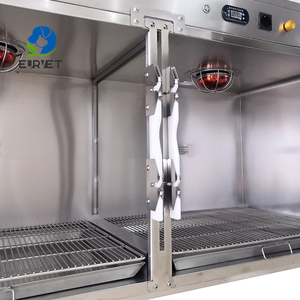 EUR VET Stainless Steel kualitas Superior kandang anjing peralatan kandang oksigen klinik hewan - Product Image 6