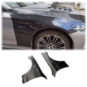 Nuovi Parafanghi Anteriori in Fibra di Carbonio Stile YX M5 per BMW <span class=keywords><strong>Serie</strong></span> 5 G30 G38 2018-2023, Kit Carrozzeria - Product Image 1
