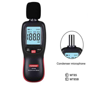 HEDAO WT9055 Écran Lcd Sonomètre Plage de mesure: 30 ~ 130dBA Sonomètre numérique en décibels - Product Image 6